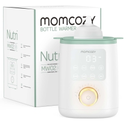 MOMCOZY Baby Bottle Warmer for Breastmilk, Safe Warm Water Bath, Fits Most Feeding Bottles