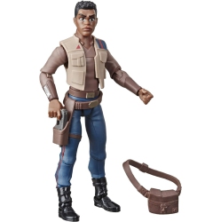 HASBRO Star Wars Galaxy Of Adventures Star Wars: The Rise Of Skywalker Finn 5-Inch-Scale Action Figure Toy With Fun Blaster Action Movement