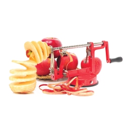 JS GOURMET - 3 In 1 Manual Apple Peeler And Corer (Peel, Slice And Core)