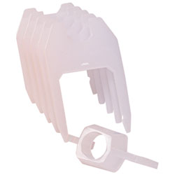 Gel Blaster Barrel Tip & Fin Pack for Gel Blaster Surge - White