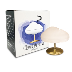 DUCE ALPHA Aromatherapy Portable Cloud Diffuser, Oil Diffuser, Mist Humidifier \w 7 Color Lights for Home, Office, Bedroom, Living Room - Elevate