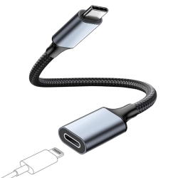 NIERBO USB C to Lightning Audio Adapter Cable USB Type C Male to Lightning Hifi Audio Female Headphones Converter Fit \w Iphone 15 Pro Max, Ipad