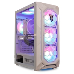 ViprTech Ghost 2.0 Gaming PC - AMD Ryzen 5 5600 (4.4Ghz Turbo), RTX 3060 12GB, 16GB DDR4 3200, 1TB NVMe SSD, 600W Gold, VR-Ready, Streaming, RGB, Win 11