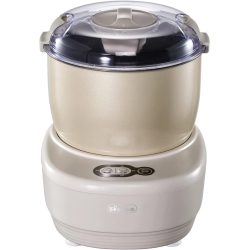 BEAR Electric Dough Maker With Ferment Function, 3.5L (3.7 Quart), Apricot, Non-Stick Pot, Microcomputer Timing, Hmj-A35Q3