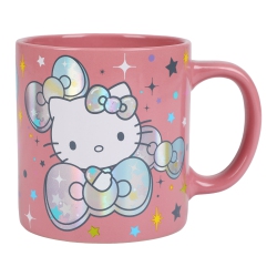 BIOWORLD Hello Kitty Sakura Bows 16OZ Mug