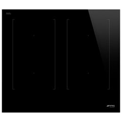 Smeg 24" 4-Element Induction Cooktop (SIMU324D) - Black