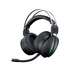 COUGAR Omnes Essential - Wireless And Wired Headset - 9.7MM Noise Cancelling Microphone - 2.4Ghz Wireless- RGB Lights - Compatible \w Windows Sonic