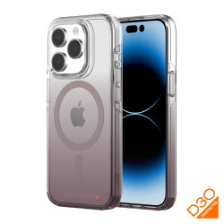 AXS BY AXESSORIZE Axs Crystal Shield D3O® Case Made With Recycled Materials Magsafe Compatible for Apple Iphone 15 Pro Max | Nude Gradient