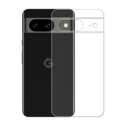 GHOST ARMOR CANADA Ghost Armor Google Pixel 8 Clear Skin Back Protector - Military Grade Polyurethane - Lifetime Replacements