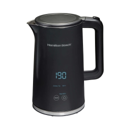 HAMILTON BEACH 1.7 L (1.8 Qt.) Cool-Touch Digital Kettle