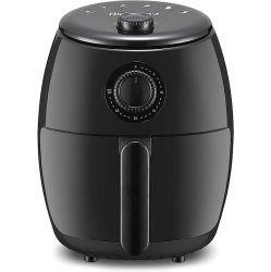 GENER Elite Gourmet Eaf-0201 2.1 Quart Electric Hot Air Fryer - Oil-Less Healthy Cooking, Timer & Temperature Controls | Space-Saving, Pfoa/ptfe
