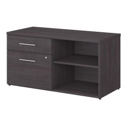 BUSH FURNITURE Bush Business Furniture Office 500 Low Storage Cabinet With Drawers And Shelves, Storm In Gray