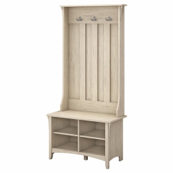 BUSH FURNITURE Salinas Hall Tree With Storage Bench