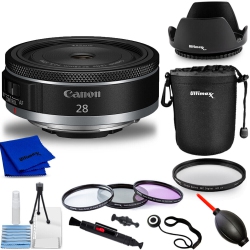 CANON Rf 28MM F/2.8 Stm Lens ( Rf) 6128C002 - 10PC Accessory Bundle