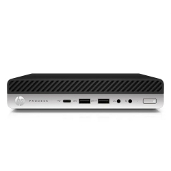 HP Refurbished (Good) - Prodesk 600 G3 Mini Desktop, Intel Core I5-7500T 2.7Ghz, 8GB Ram, 256GB SSD, Wifi, Windows 10 Pro 64-Bit