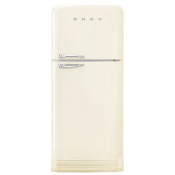 Smeg Retro 32" 19.2 Cu. Ft. Top Freezer Refrigerator with Ice Dispenser (FAB50URPG3) - Pastel Green