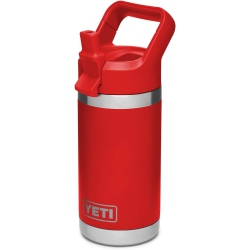 YETI Rambler Jr. 12 OZ Kids Bottle, With Straw Cap, Canyon In Red