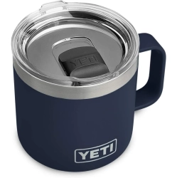 YETI Rambler 14 OZ Mug | Vacuum Insulated Stainless Steel With Magslider Lid - In Navy