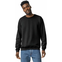 GILDAN Men’S Fleece Crewneck Sweatshirt - Style G18000 In Multicolor