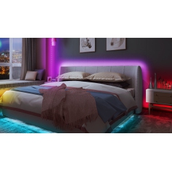 STRAK Wifi Led Strip Lights 32.8Ft, 1 Roll Of 32.8Ft Led Light Strip Compatible Alexa Google Assistant RGB Led Lights