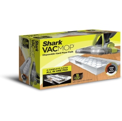 SHARK Vacmop Disposable Hard Floor Vacuum And Mop Pad Refills 10 Ct In White