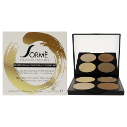 SORME COSMETICS Professional Contour And Strobing Kit By for Women - 2 OZ Palette