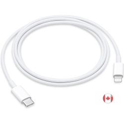 KEEGUARD 1 Meter 20W USB C to Lightning 8-Pin Charger Cable - Fast Charging Cord for Iphone 14, 13, 12, 11/mini/pro/promax/ipad 8/pro - In White