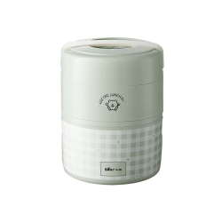 BEAR Electric Lunchbox 2.0L Dfh-A20Q7 Portable Food Heater Warmer 120V for Home/office \w Removable 304 Stainless Steel Food Container(3 Containers