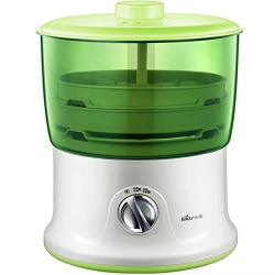BEAR Double Layer Household Automatic Bean Sprout Maker, Children's Science Experiment Practical Skills Training Tools, Germination Machine