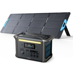 ANKER — Solix F1500 Portable Power Station With 400W Solar Panel