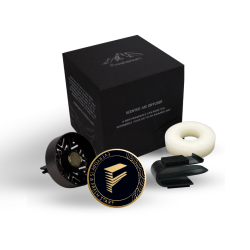 FRESHENOPT Car Aroma Diffuser Vent Clip for Tesla Models, Scented Air Diffuser, Car Decoration (Black X Gold)