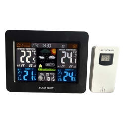 ACCUTEMP Wireless Colour Weather Station