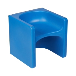 ECR4KIDS Tri-Me 3-In-1 Cube Chair, Kids Furniture