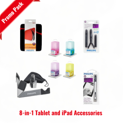 SAMA Promo Pack 8-In-1 Tablet And Ipad Accessories