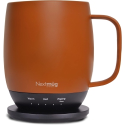 NEXTMUG - Temperature-Controlled, Self-Heating Coffee Mug (Spice - 14 OZ.)
