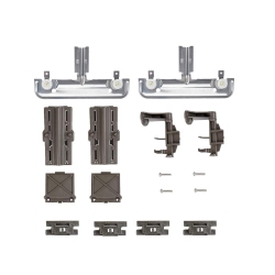 WHIRLPOOL W10712395 Dishwasher Upper Dishrack Adjuster Assembly Kit