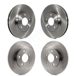 CMX Front Rear Disc Brake Rotors Kit for Cadillac Deville Seville Buick Park Avenue K8-100975