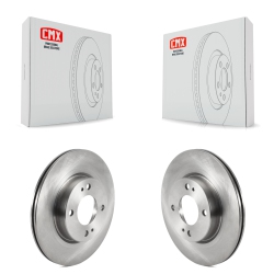 CMX Front Disc Brake Rotors Pair for 2017-2024 Mitsubishi Mirage G4 K8-101762