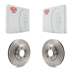 CMX Front Disc Brake Rotors Pair for Ford Thunderbird Jaguar S-Type Lincoln Ls K8-100151