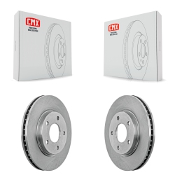CMX Front Disc Brake Rotors Pair for Mitsubishi Lancer Dodge Caliber K8-100236