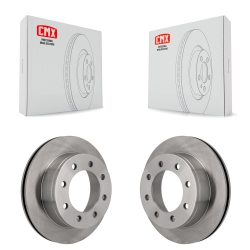 CMX Rear Brake Rotor Pair for Gmc Chevrolet Sierra 2500 HD Silverado Savana Express 3500 Yukon K8-100572
