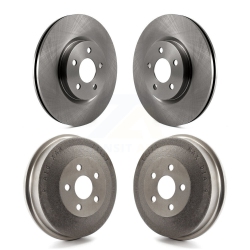 CMX Front Rear Disc Brake Rotors Drums Kit for Chrysler Pt Cruiser Naturally Aspirated K8-102016