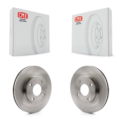 CMX Front Disc Brake Rotors Pair for Ford Focus K8-100152