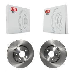 CMX Front Disc Brake Rotors Pair for Honda Hr-V Accord Cr-V K8-100534