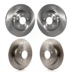 CMX Front Rear Disc Brake Rotors Kit for Hyundai Tucson Kia Sportage K8-101642 In Multicolor