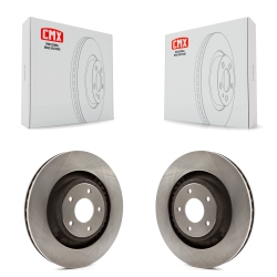 CMX Front Disc Brake Rotors Pair for Chrysler 200 Dodge Caliber Avenger K8-100244