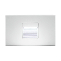 BAZZ Strl2Wh Integrated Led Step Light - In White