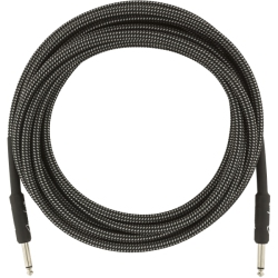 FENDER Professional Series Instrument Cable - Straight / Straight 18.6' Tweed In Gray
