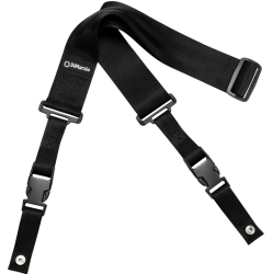 DIMARZIO Nylon Cliplock Guitar Strap - 2 In Black