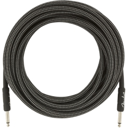FENDER Professional Series Instrument Cable - Straight / Straight 25' Tweed In Gray